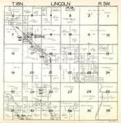 Lincoln Township, Lake George, Half Moon Lake, Perch Lake, Clare County 1930c